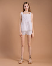 Load image into Gallery viewer, Linen Lounge Suit with Lace, Sleepwear